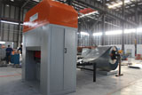 Sheet expanded metal machine