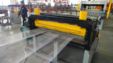 Expanded mesh slitting machine