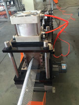 Expanded angle bead machine