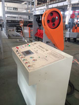 Welded wire mesh machine