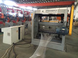 Metal expanding and slitting machine