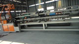 Chain link fabric machine