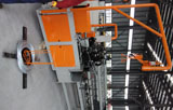 Chain link netting machine