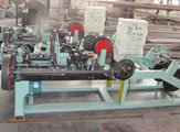 Razor barbed wire making machine