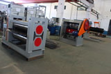 Expanded mesh production line