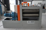 Expanded plate mesh machine