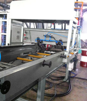 steel grating machine