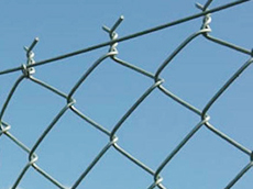 Chain link fence