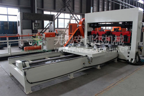 Heavy type expanded metal mesh machine