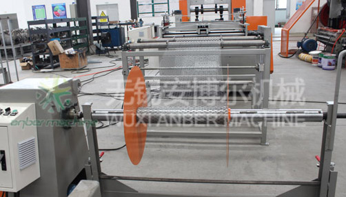 Steel metal expanding machine