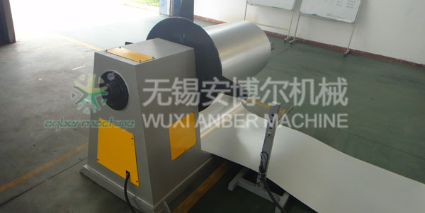 Expanded mesh production line