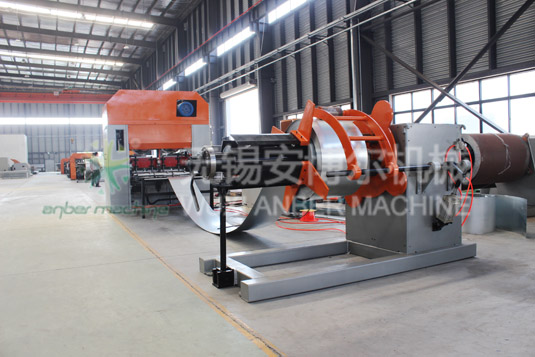 Metal expanded mesh machine