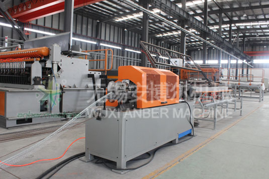 expanded angle bead machine