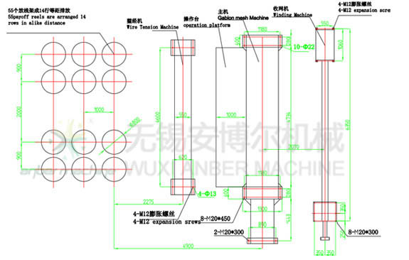 automatic gabion mesh machine