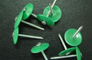 Plastic cap Ring Shank Nails