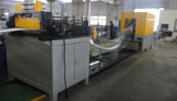 Self furring lath machine