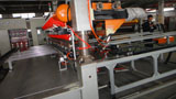 Wire mesh fencing machine