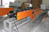 Angle bead production line