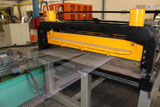 Expanded mesh production line