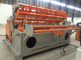 Welded mesh production line