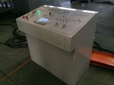 Self furring metal lath machine