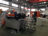 Self furring mesh machine