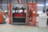 Expanded metal mesh machine