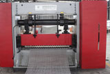 Expanded metal mesh machine
