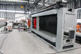 Hexagonal wire netting machine