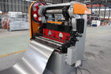 Expanded metal mesh machine