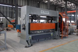 Expanded steel grating machine