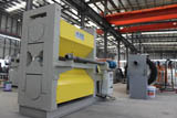 Expanded metal mesh flatten machine