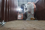 Wire gabion mesh machine