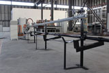 High speed wire straightening and cutting machine