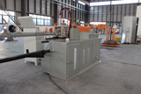 Rebar straightening and cutting machine