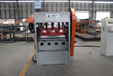 Expanded metal mesh machine