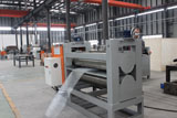 Expanded mesh flatten machine