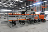 Chain link netting machine