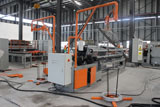 Fence knitting machine