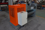 Expanded mesh flatten machine