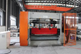 Expanded metal mesh machine