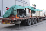 Expanded metal mesh making machine