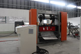 Steel metal expanding machine