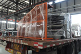 Expanded metal mesh production line