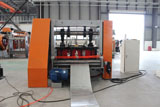 Expanded metal mesh making machine