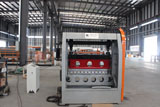 Expanded metal mesh making machine