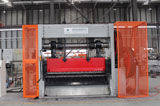 Expanded metal mesh machine