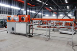 Wire straightening and cutting machine