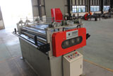 Mesh straightening machine