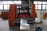 Expanded metal mesh production line